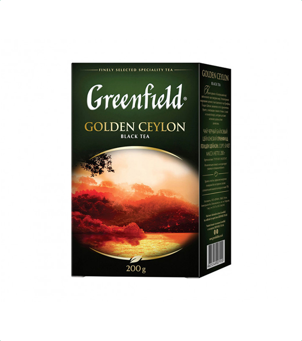 Greenfield листовой Golden Ceylon 200г