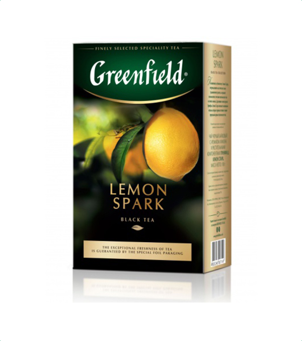 Greenfield листовой Lemon Spark 100г