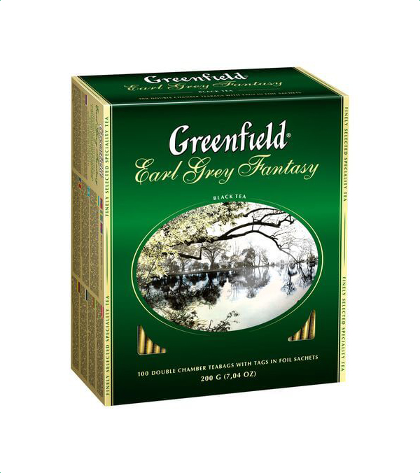 Greenfield пакетированный Earl Grey Fantasy 100шт.