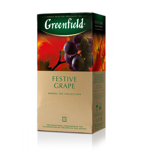 Greenfield пакетированный Festive Grape 25шт.