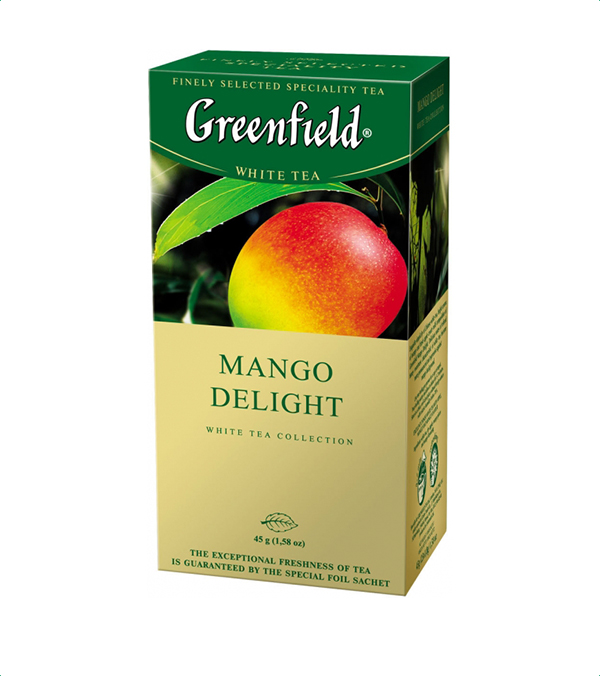 Greenfield пакетированный Mango delight 25шт.