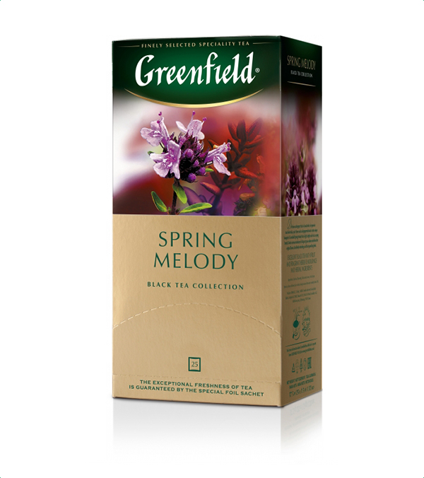 Greenfield пакетированный Spring Melody 25шт.