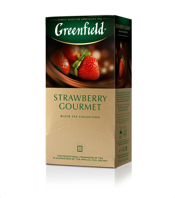 Greenfield пакетированный Strawberry Gourmet 25шт.
